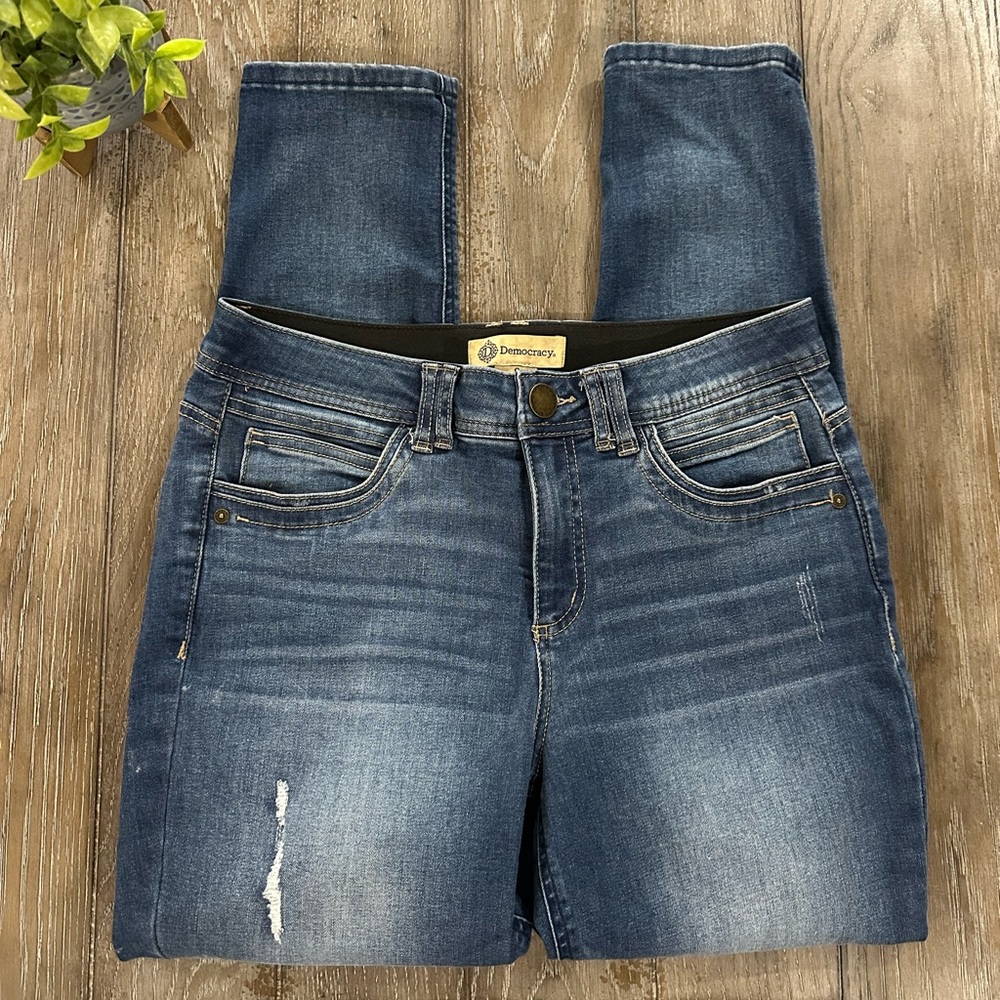 Democracy Stitch Fix Women's Dark Blue Skinny Jeans